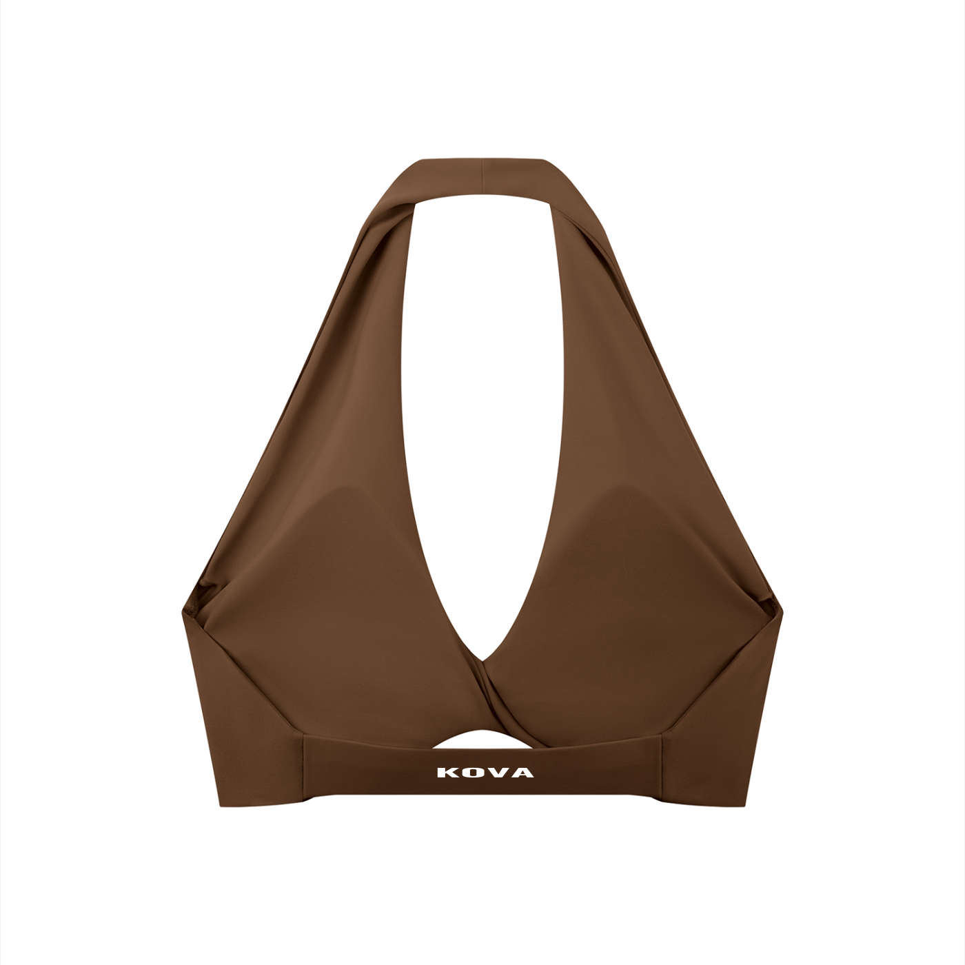 KOVA Pleated Halter Sports Bra