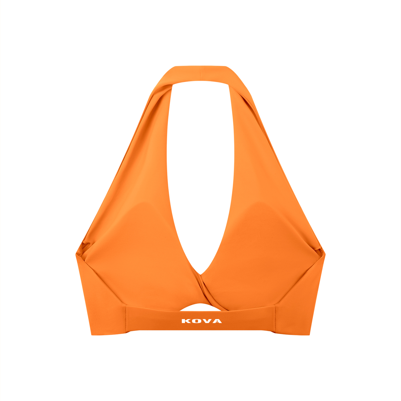 KOVA Pleated Halter Sports Bra