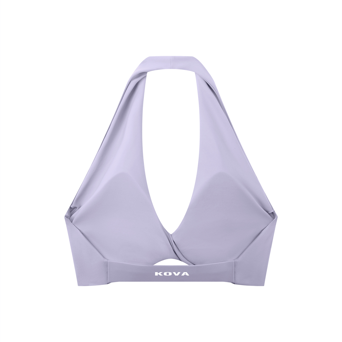 KOVA Pleated Halter Sports Bra