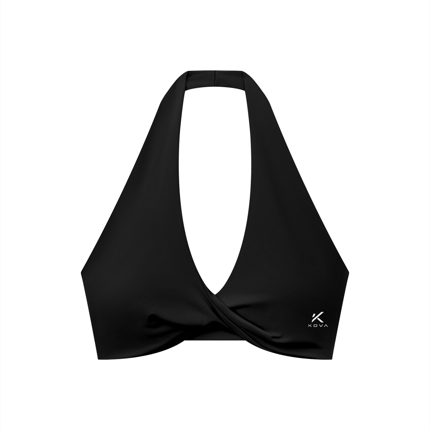 KOVA Pleated Halter Sports Bra