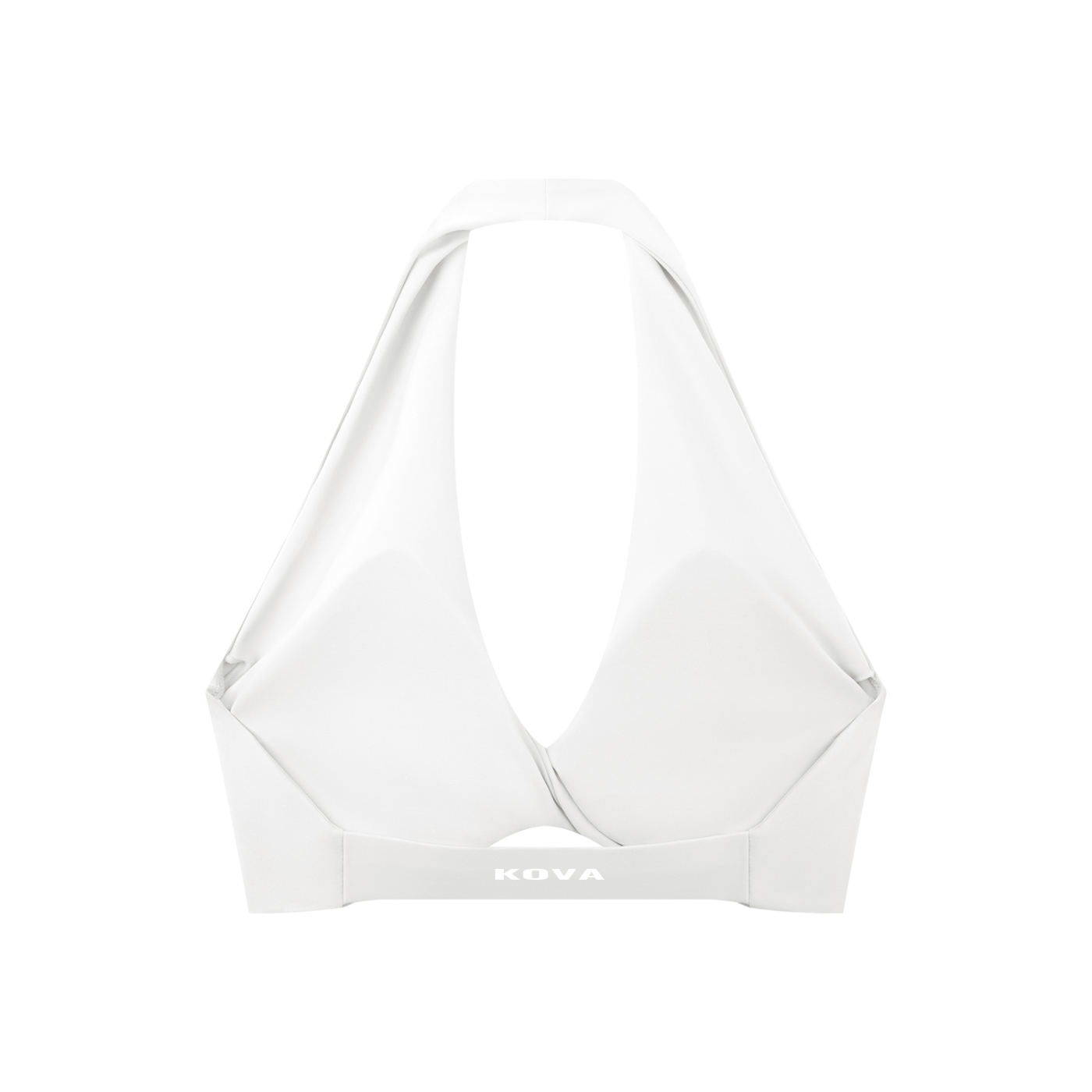 KOVA Pleated Halter Sports Bra