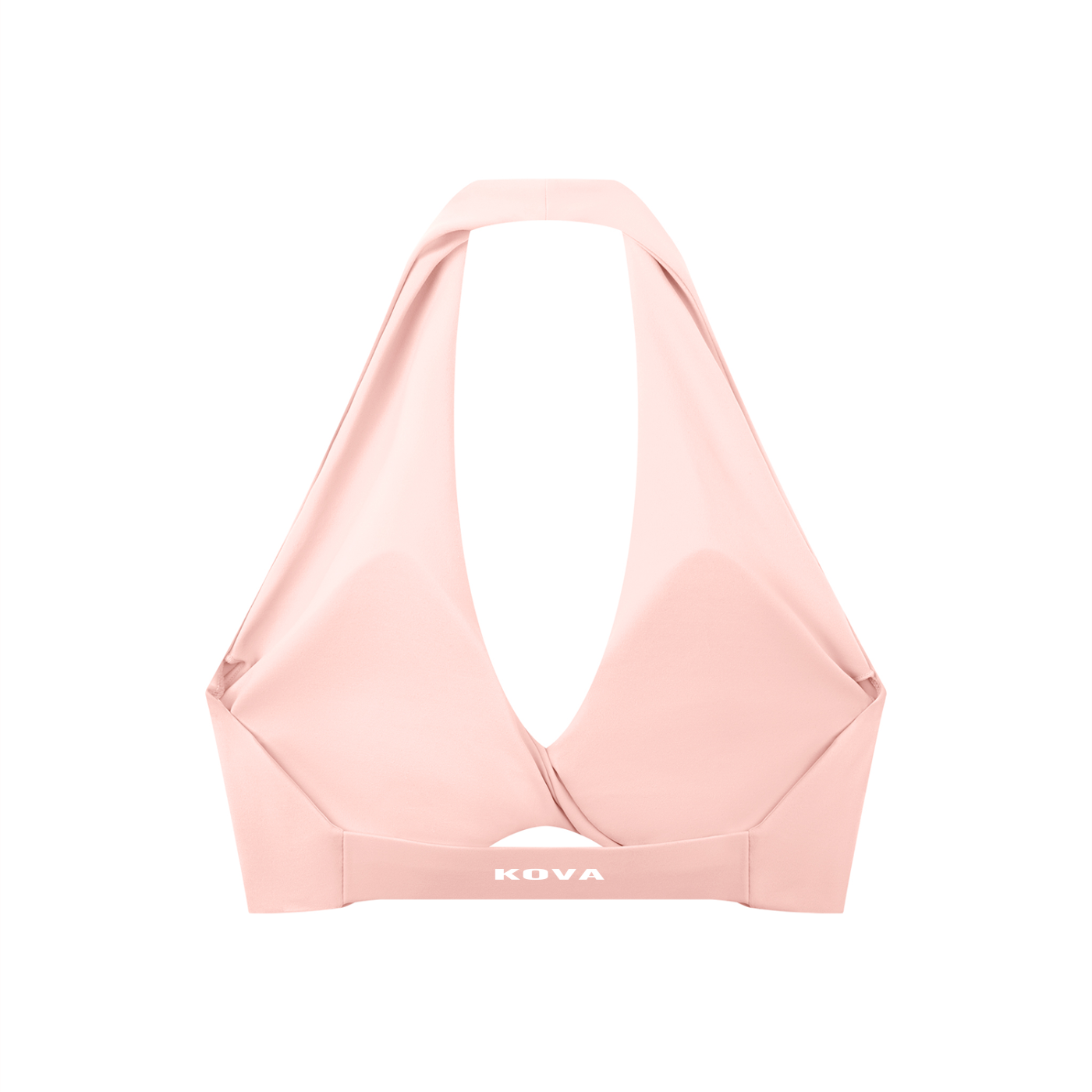 KOVA Pleated Halter Sports Bra