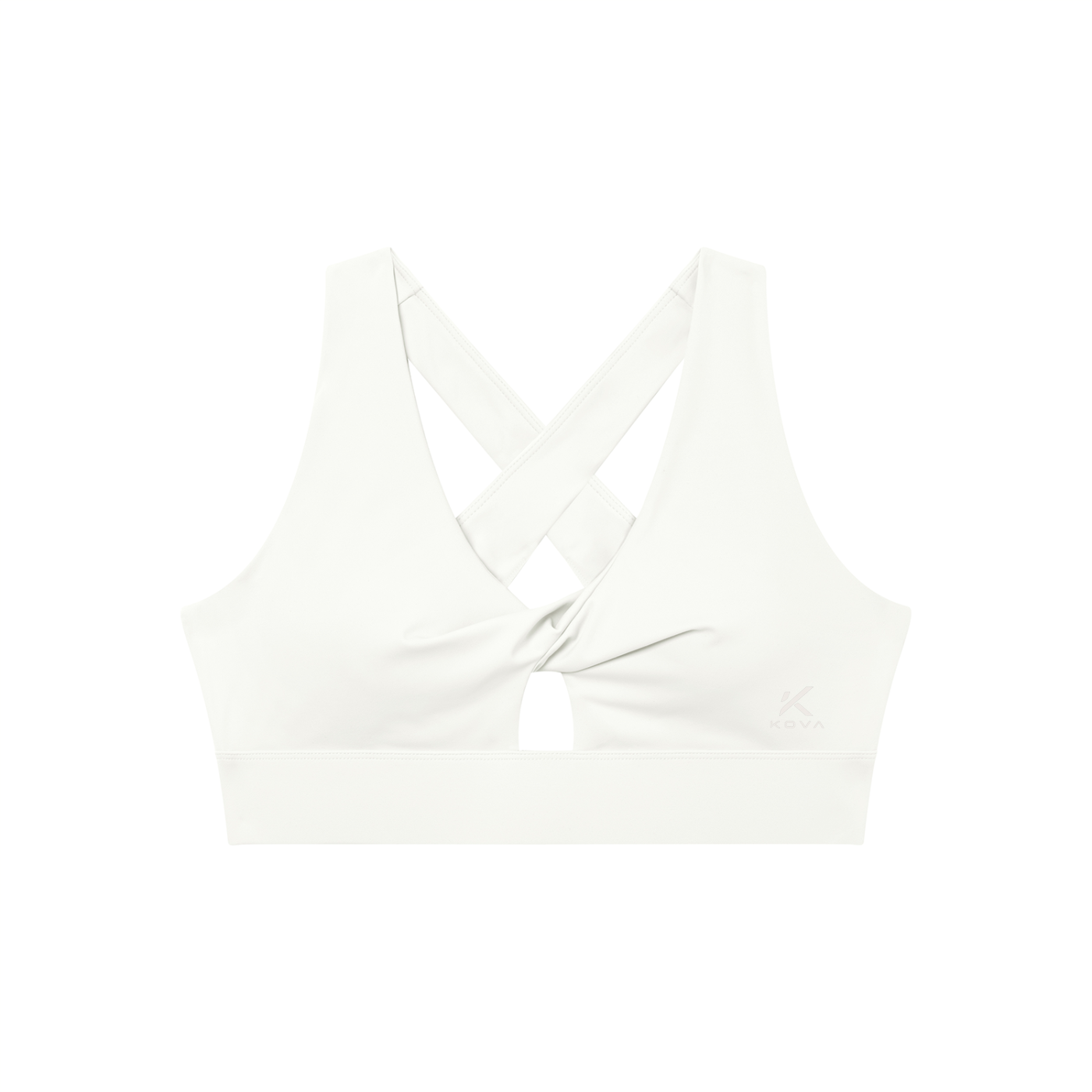 Women's Twist Front V-Neck Sports Bra