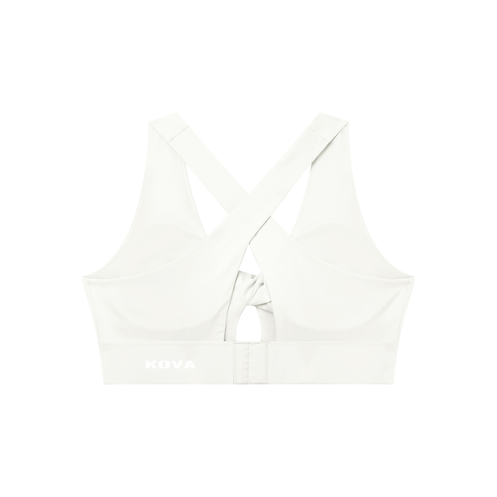 Women's Twist Front V-Neck Sports Bra
