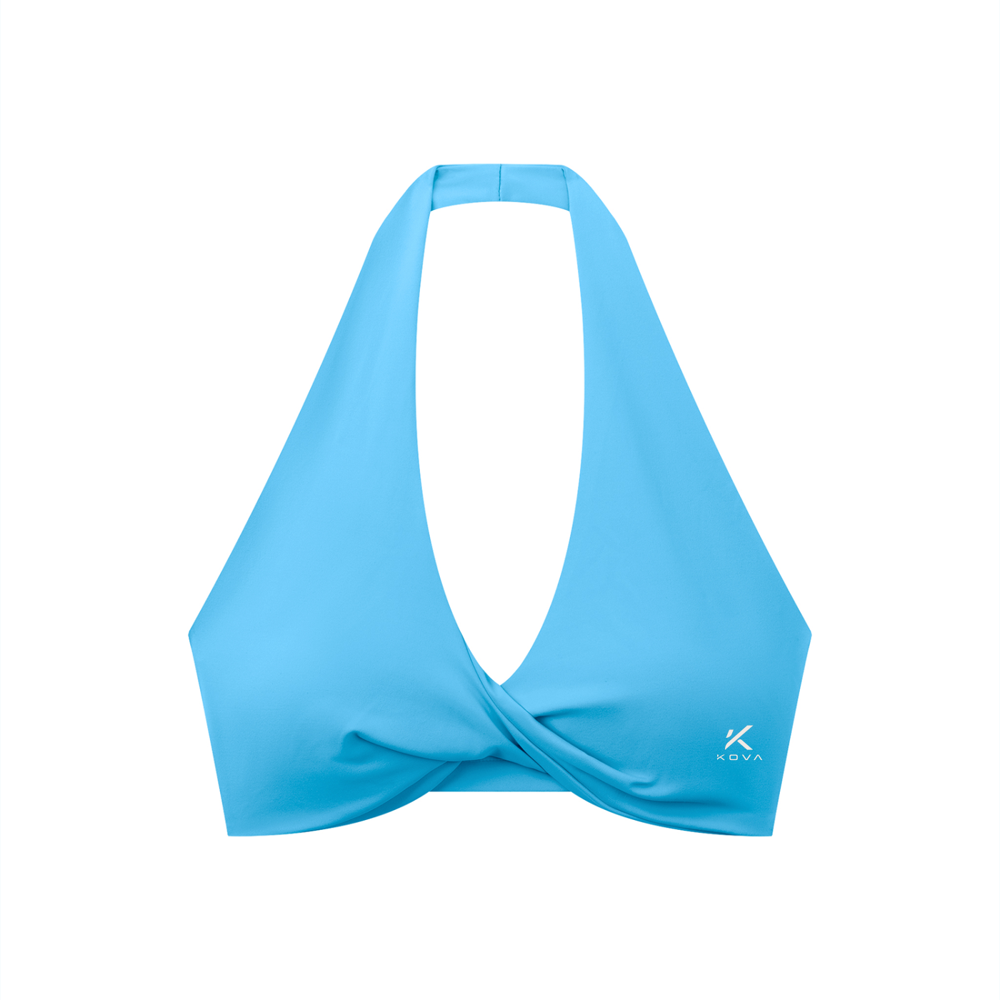 KOVA Pleated Halter Sports Bra