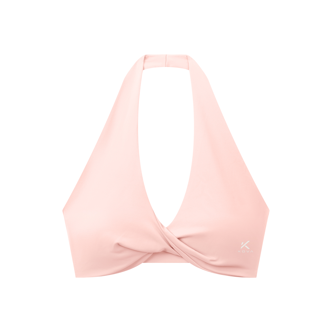 KOVA Pleated Halter Sports Bra