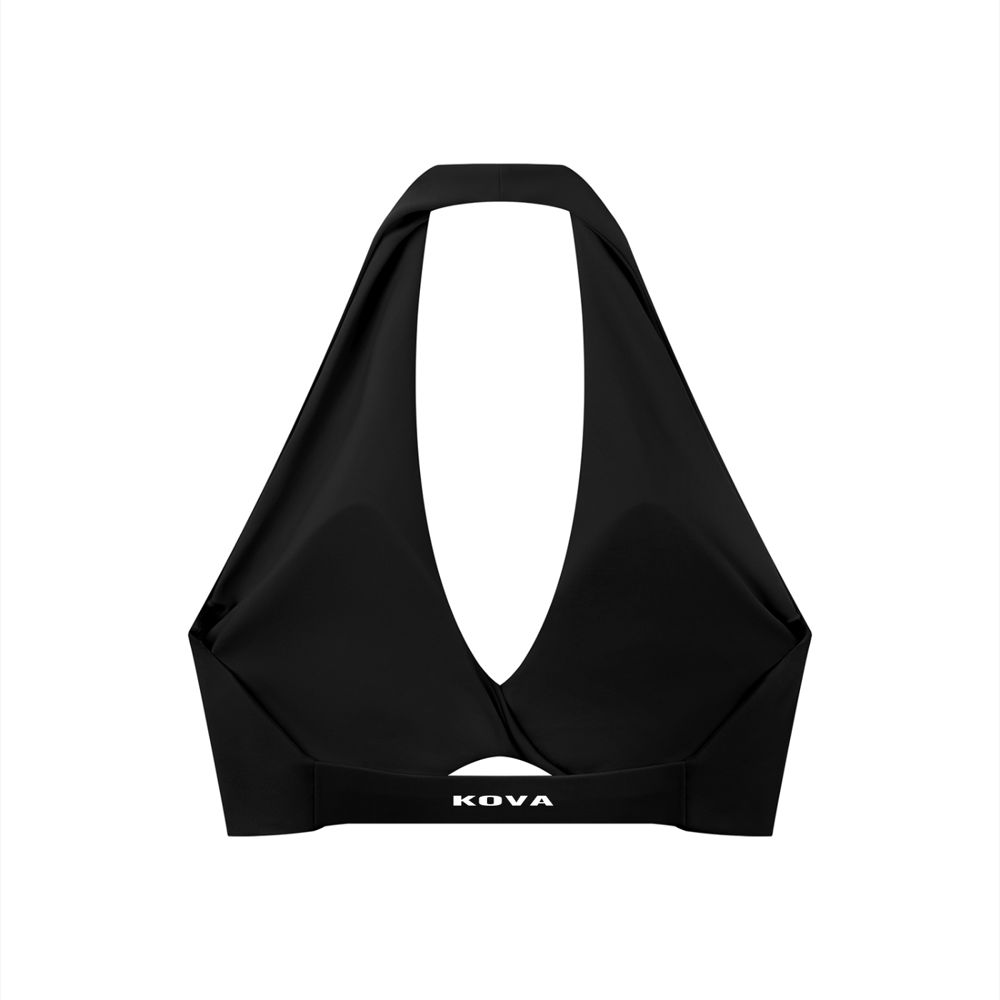 KOVA Pleated Halter Sports Bra